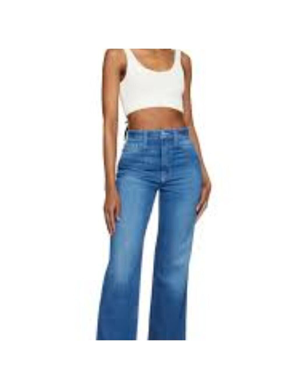 Frame Le Jane Crop High Rise  5 Pocket Zip Up Jeans Size 24